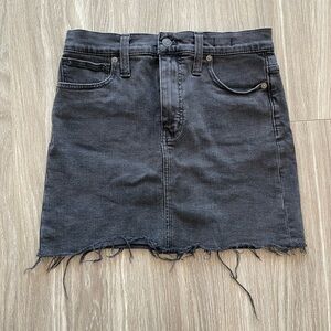 Classic Black Denim Skirt from Madewell